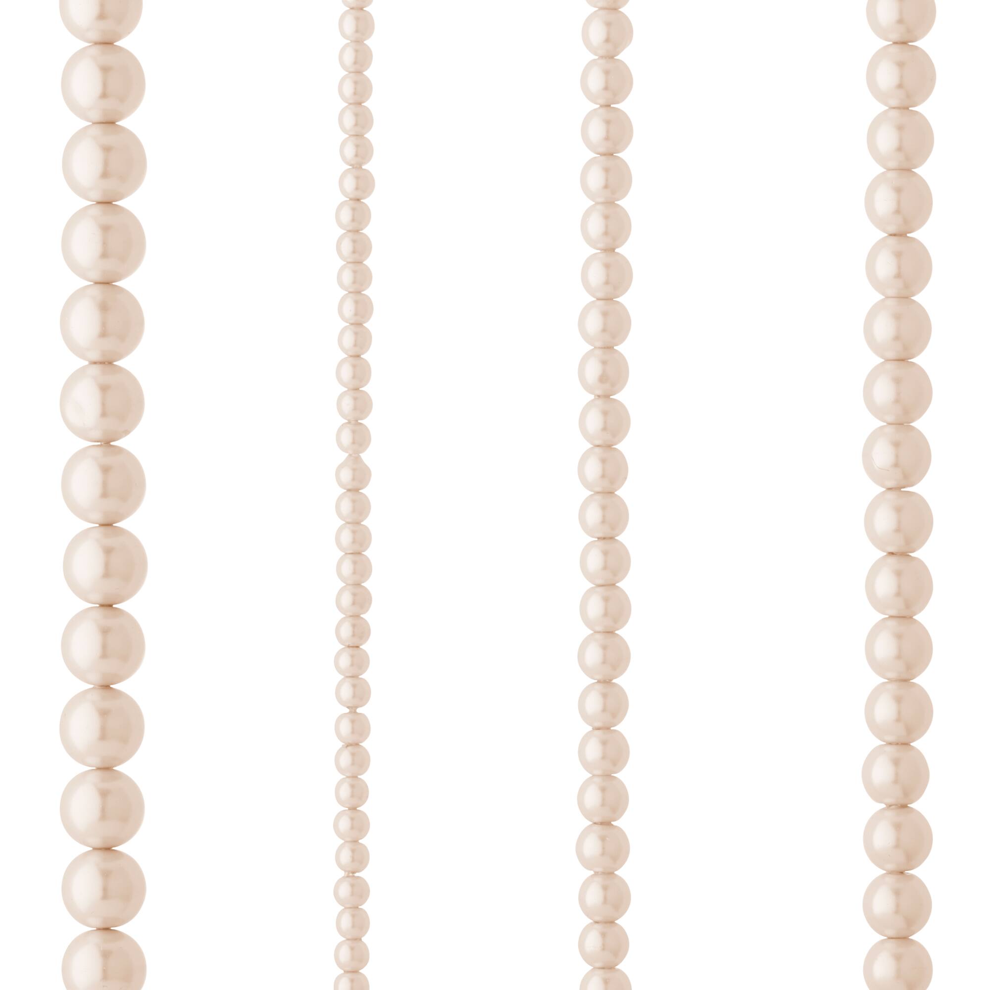 Light Pink Glass Pearl Round Beads by Bead Landing™